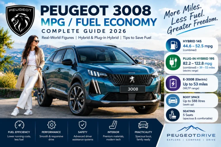 Peugeot 3008 MPG & Fuel Economy 2026: Complete Guide