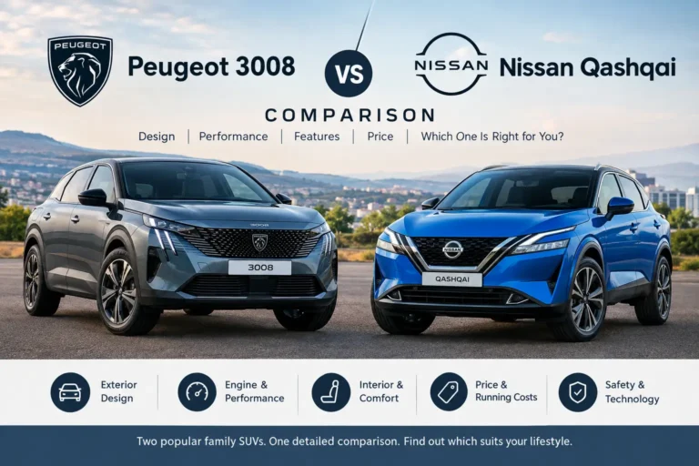 Peugeot 3008 vs Qashqai family SUV comparison